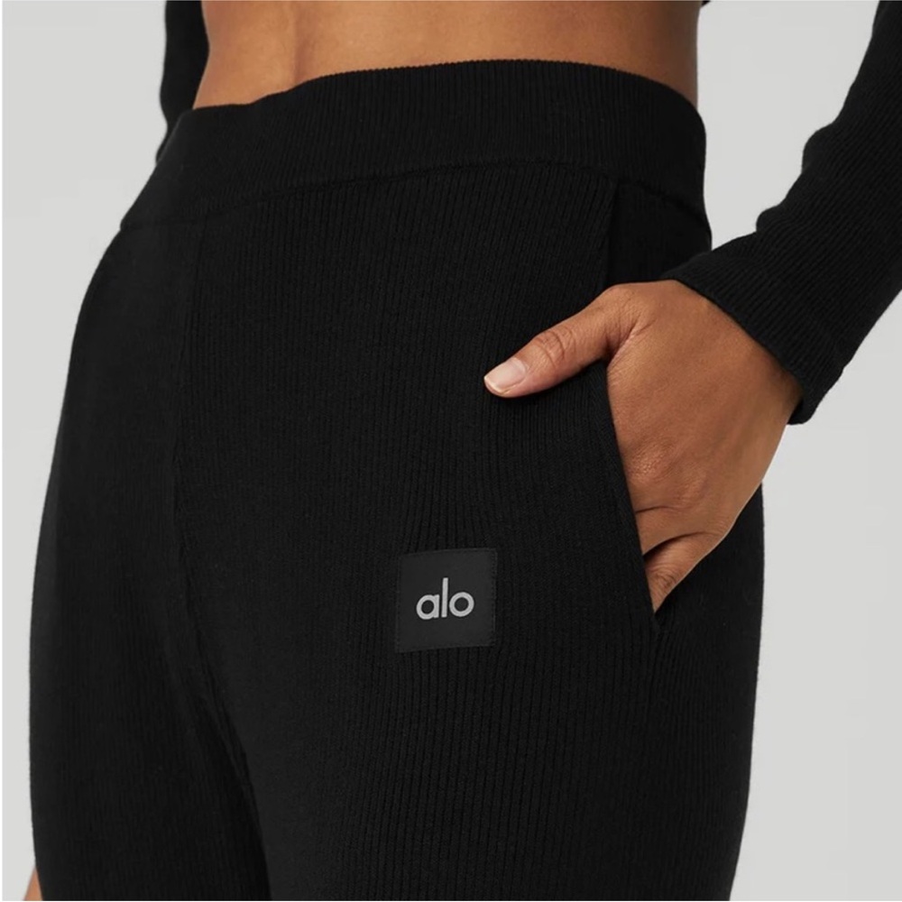 Alo yoga Ribbed Knit Salana Pants